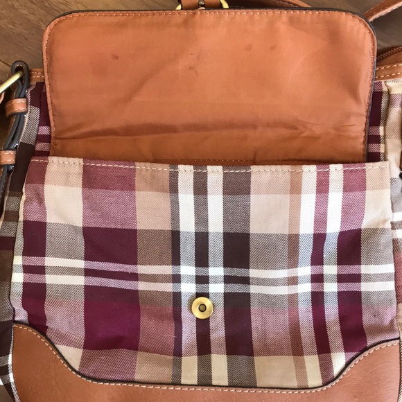 Plaid crossbody bag - Picture 3 of 3